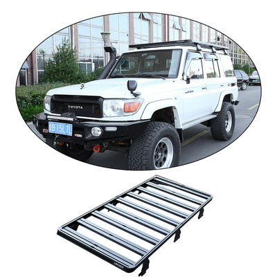 IATF16949 آلومینیوم آلیاژ UV ثابت رک سقف اتومبیل جهانی 4X4 رک سقف برای LC76