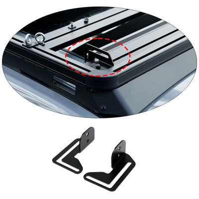 OEM 4x4 LED Light Mounting Brackets Roof Tray Accessories پوشش پودری