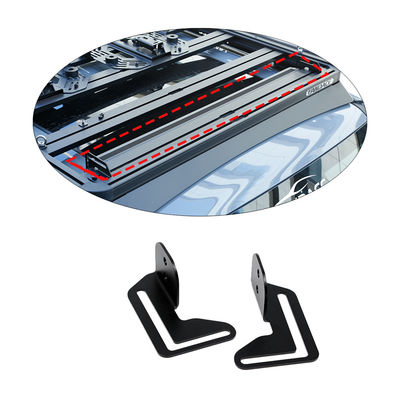 JEEP LED Light Bar Bracket Roof Tray لوازم جانبی براکت های نصب لامپ آلومینیومی