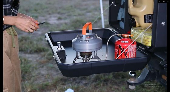 جعبه ذخیره سازی زمینی جعبه ابزار جعبه درب عقب جعبه ذخیره سازی خارجی