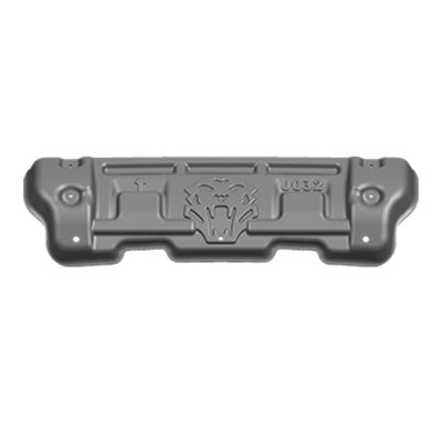 طبیعت سطح سیاه چاپ فرآیند آلومینیوم آلیاژ انتقال صفحه اسکید برای JeepJL