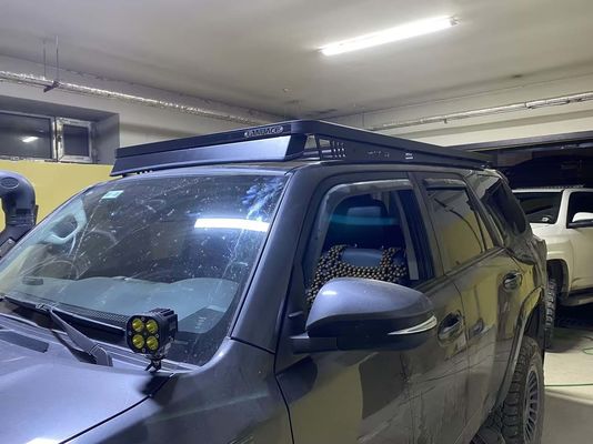 AL6063 SS304 Off Road 4X4 2270*1300*55mm Flat Roof Rack Cross Bar برای تویوتا 4Runner