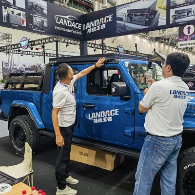 JEEP سازگار با پودر پوشانده قابل تنظیم پیکاپ رول بار سقف چادر کامیون تخت قفسه