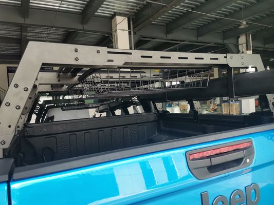 بر روی زمین Universal Truck بستر ریک رول استار برای سقف بالا چادر پشتیبانی نصب