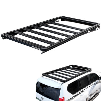 سقف ماونت سیاه یونیورسال 4X4 لند کروزر Lc300 سقف ریل ریک سبد تویوتا سیاه