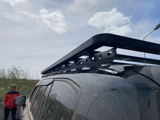 سقف ماونت سیاه یونیورسال 4X4 لند کروزر Lc300 سقف ریل ریک سبد تویوتا سیاه