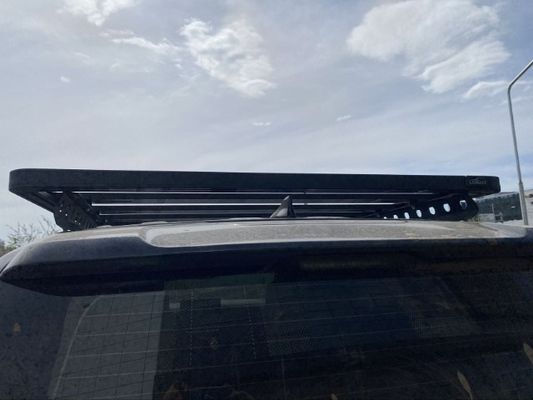 سقف ماونت سیاه یونیورسال 4X4 لند کروزر Lc300 سقف ریل ریک سبد تویوتا سیاه