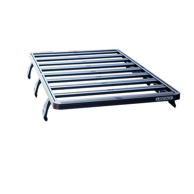 2100x1300 قفسه سقف ماشین برای Y60 بدون دردسر نصب قفسه پلت فرم آلومینیوم آلیاژ