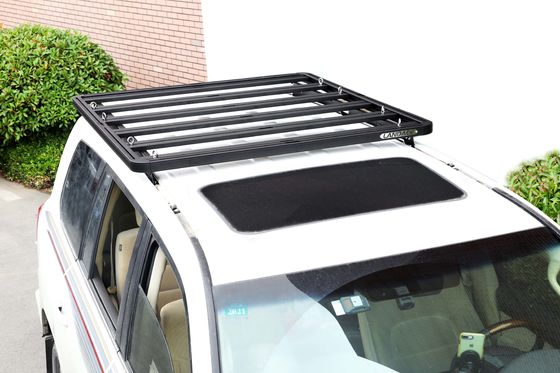 جاده 4X4 لند کروزر LC200 بلندپای کوتاه ریل 24KG تزئینات حمل چمدان