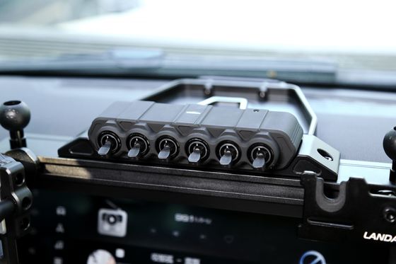 OEM پذیرفته شده 6 باند سوئیچ پانل برای ماشین کشتی دریایی SUV RV UTV ATV بالا و پایدار