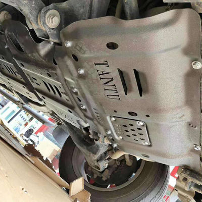 4x4 تویوتا تاندرا صفحه اسکید مشکی رنگ آمیزی حفاظت از موتور