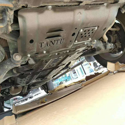 4x4 تویوتا تاندرا صفحه اسکید مشکی رنگ آمیزی حفاظت از موتور