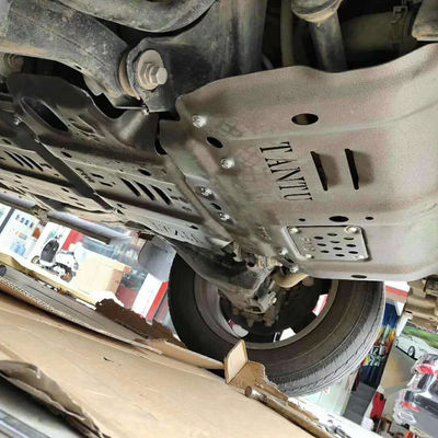 4x4 تویوتا تاندرا صفحه اسکید مشکی رنگ آمیزی حفاظت از موتور