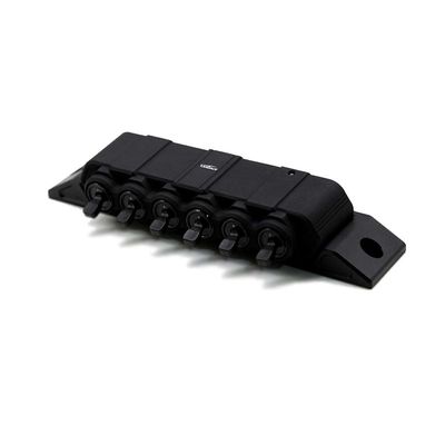 پانل کنترلی کنترلی Universal Car Aluminum Alloy 6 Gang On-Off برای کاربرد گسترده