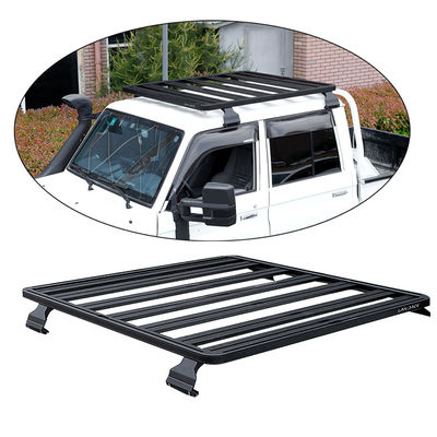 فرآیند برش لیزر سیاه Universal Roof Rack برای LC76 دوامدار و محکم