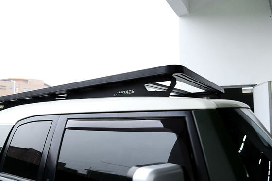 ۱۸۹x۱۲۲x۳۰ E-coat Powder Coat Universal Aluminium Alloy Roof Rack برای وسایل نقلیه جاده ای