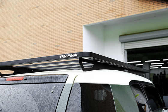 ۱۸۹x۱۲۲x۳۰ E-coat Powder Coat Universal Aluminium Alloy Roof Rack برای وسایل نقلیه جاده ای
