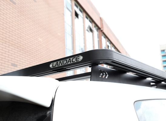 1500*1380*44mm قطعات خودرو سیاه آلومینیوم سقف قفسه پلتفرم قفسه سقف ماشین برای تویوتا LC200 کوتاه