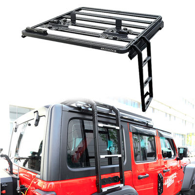 وسایل نقلیه 4x4 833*400*261mm Side Ladder Retrofit Kit برای جیپ Wrangler JL JK