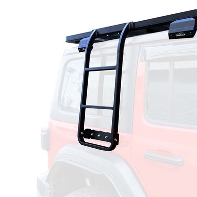 آسان نصب نردبان دو طرفه نردبان سقف ماشین برای JEEP Wrangler 2018-2023 JL JK