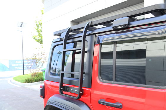 آسان نصب نردبان دو طرفه نردبان سقف ماشین برای JEEP Wrangler 2018-2023 JL JK