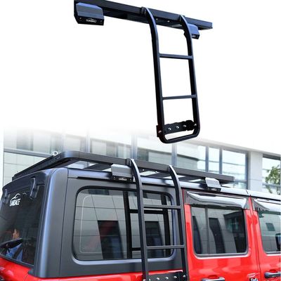 سبک طراحی ورزشی برای Wrangler Unlimited JL Black Side Ladder برای سال های 2018-2023 JL JK
