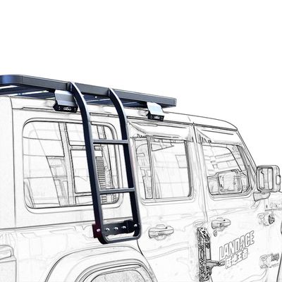 زينت محافظي پوسته پودري الکتروفورز سياه Sahara Defender Side Ladder