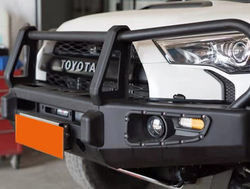 تویوتا 4runner محافظ باپر جلو با باپر عقب و نگهدارنده جریکان