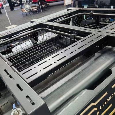 آسان نصب فولاد بالا پوشش پودری سیاه مقاوم به زنگ Tonneau سازگار بستر JEEP