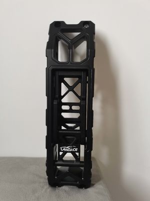 نردبان درب جانبی آلومینیوم بین المللی سیاه برای جیپ Wrangler High- Black