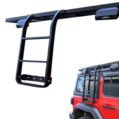 نردبان تلسکوپی از فولاد ضد زنگ برای JEEP Wranglerjk 2013-2017 چمدان سقف خودرو