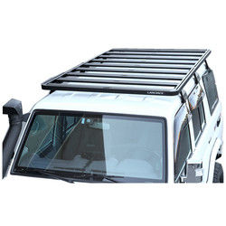الکتروفورز و پوشش پودری آلومینیوم آلیاژ Universal Roof Rack برای تویوتا LC76