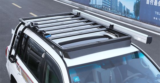 تویوتا LC200 LAND CRUISER قفسه سقف با پوشش پودری و آلیاژ آلومینیوم بالا