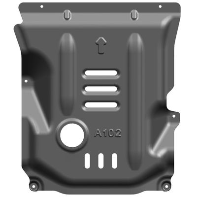 حفاظت از موتور آلفا رومئو جولیا با صفحه اسکید آلیاژ آلومینیوم منیزیم سیاه