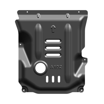 حفاظت از موتور آلفا رومئو جولیا با صفحه اسکید آلیاژ آلومینیوم منیزیم سیاه