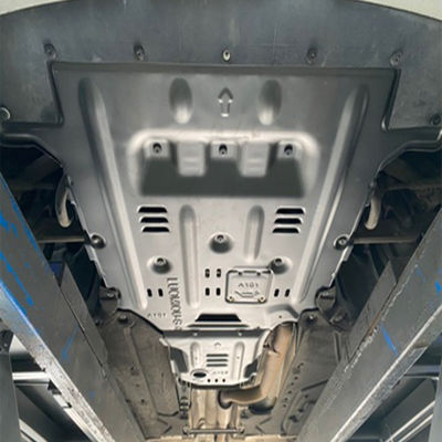 حفاظت از موتور آلفا رومئو جولیا با صفحه اسکید آلیاژ آلومینیوم منیزیم سیاه