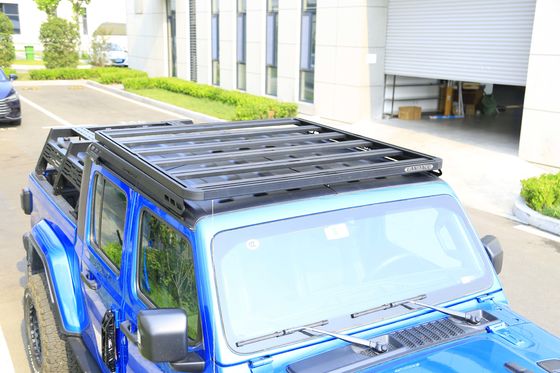 جیپ گلادیاتور JT Roof Rack Kit با پوشش پودر سیاه و ظرفیت بارگذاری 200 کیلوگرم