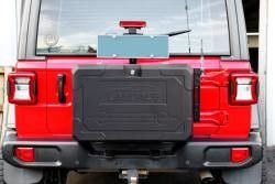 Wrangler JL Off Road آلومینیوم جیپ درب عقب خارج جعبه ذخیره سازی اندازه 700x450x317mm