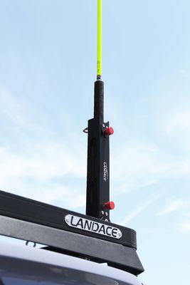 323X78X86mm Multifunctional Flagpole Support Bracket برای دارنده پرچم آلومینیومی