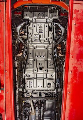 ISUZU D-MAX 2021 مجموعه کامل 4x4 Magnalium Skid Plate محافظ موتور برای حمل و نقل دریایی