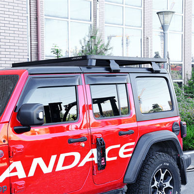 4X4 پلی فرم قفسه سقف برای جیپ Wrangler JK 150*142*5 مناسب برای فعالیت های کمپینگ
