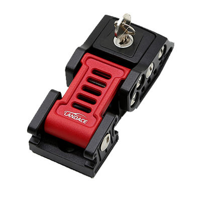 JEEP Wrangler JL Gladiator خودرو جاده ای آلومینیوم آلیاژ هود قفل قفل 133 * 56 * 42mm