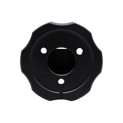 ۷۴*۷۴*۳۰ میلی متری آلومینیوم سیاه پوشش پایه آنتن اصلی برای جیپ Wrangler JL JK