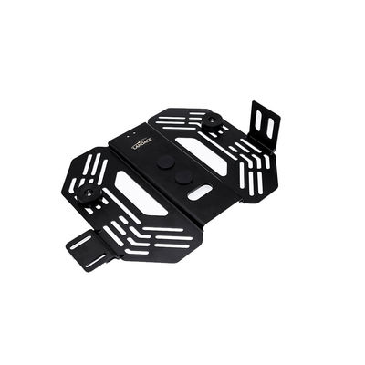 وزن خالص 6 کیلوگرم سقف فولاد کربن نصب شده در جعبه ابزار سنگین 504 * 360 * 134mm