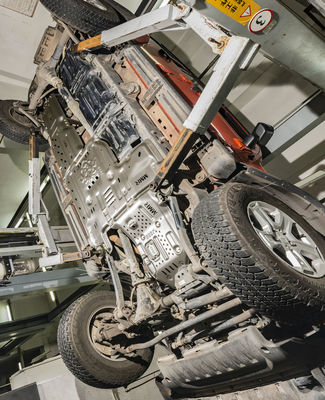 5 میلی متر ضخامت آلومینیوم نارنجی مجموعه Wrangler JL پلاک 19 برای عملکرد جاده ای