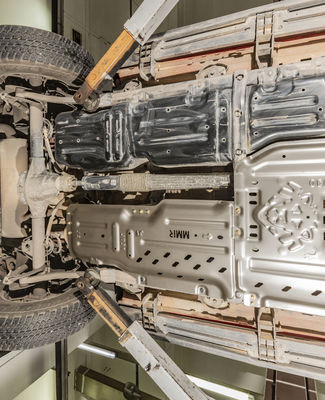 پودر سیاه پوشش Wrangler JL لوله خروجی صفحه اسکید سفارشی سال 2018-2019