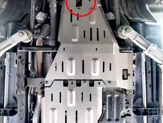 1810 * 870 * 8mm Off Road آلومینیوم آلیاژ زیر موتور پوشش گل فلاپ محافظ اسکید پلی برای JEEP Wrangler JL JK