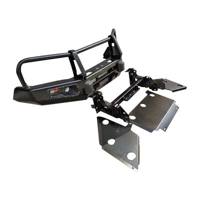 تویوتا توکاما قطعات قطب فولادی غیر جاده ای U ارسال شده Winch Bull Bar صفحه پیش ماشین