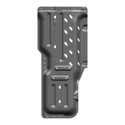 5mm ضخامت بالا زیر بدن موتور جلو پایین آلومینیوم صفحه اسکید برای جیپ Wrangler JL