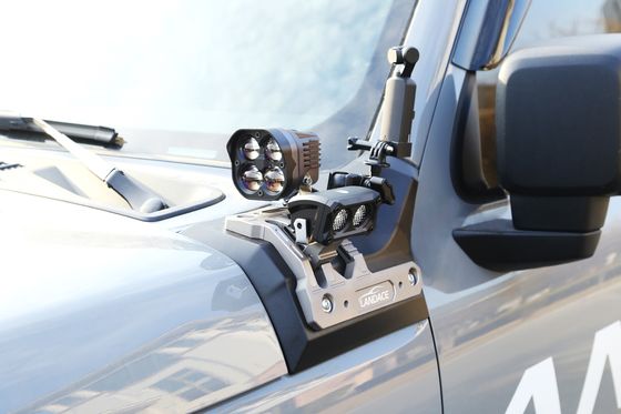 تانک300 LED روشنایی راننده براکت نصب ستون برای Wrangler Rubicon